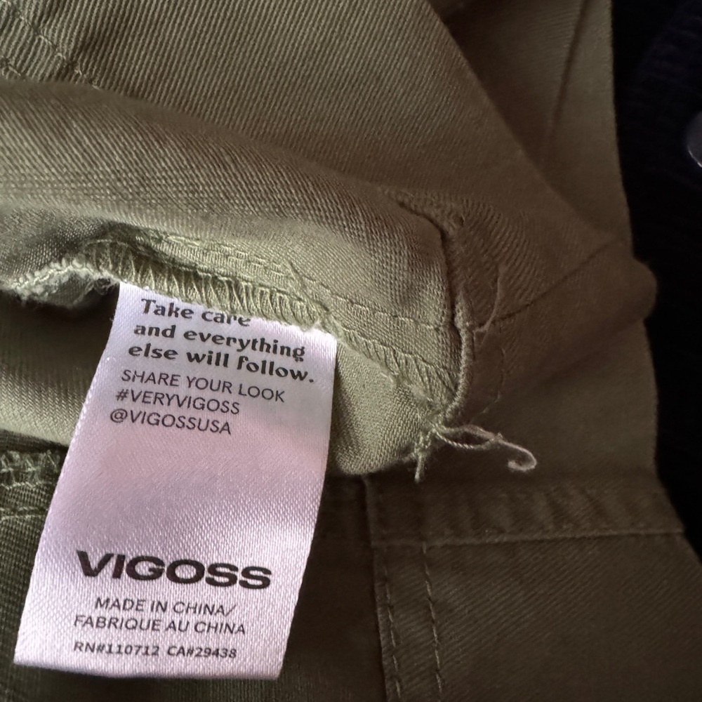Vigoss Olive Utility Jacket - Picture 9 of 13